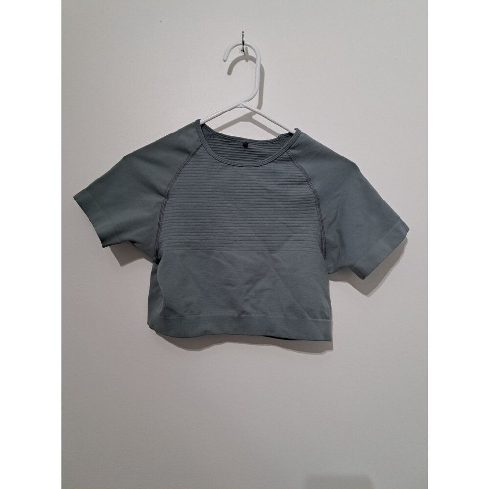 Alphalete Revival Crop Top gray Size L